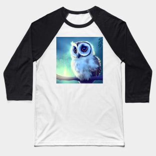 The hivernal owl | 2 Baseball T-Shirt